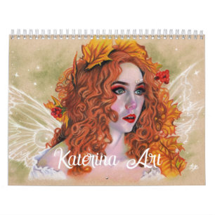 2025 Fantasy Art Calendar Katerina Art Kalender