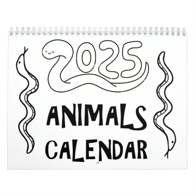 2025 - färgkalender kalender (Omslag)