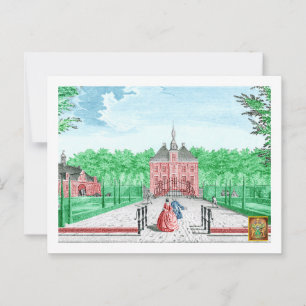 2025-färgning 1760 Skriv ut Kasteel De Essenburg Vykort