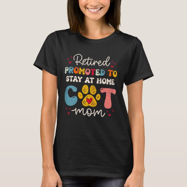 2025 för Cat Lover (ekonomiskt bidrag till Mamma) T Shirt (Framsida)