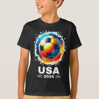 2025 Fotboll Flygande Bisonrel Fotboll 2025 Fotbol T Shirt