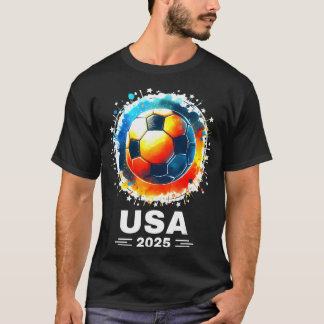 2025 Fotboll Flygande Bisonrel Fotboll 2025 Fotbol T Shirt