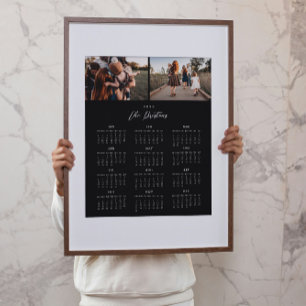 2025 Fotokalender Affisch Tryck