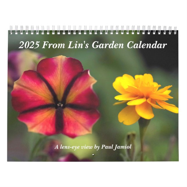2025 From Lin's Garden Calendar Kalender (Omslag)