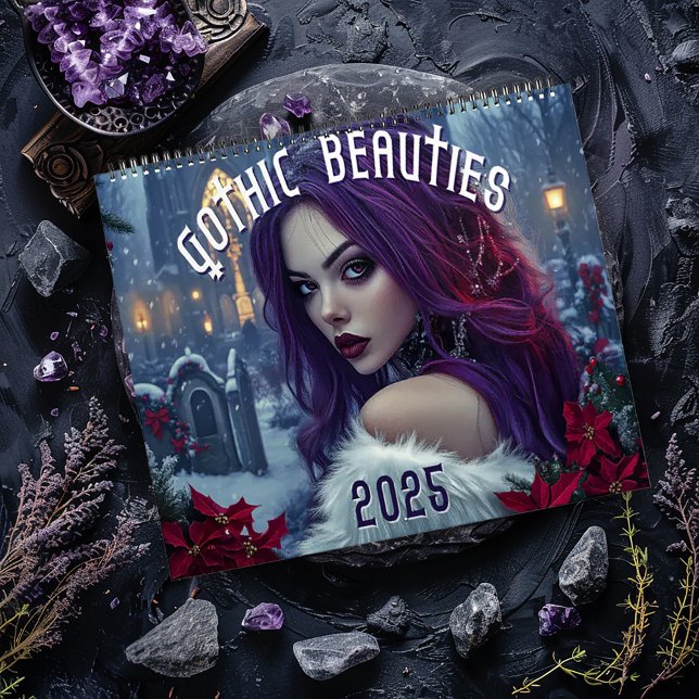 2025 Gothic Beauties Kalender (Skapare uppladdad)