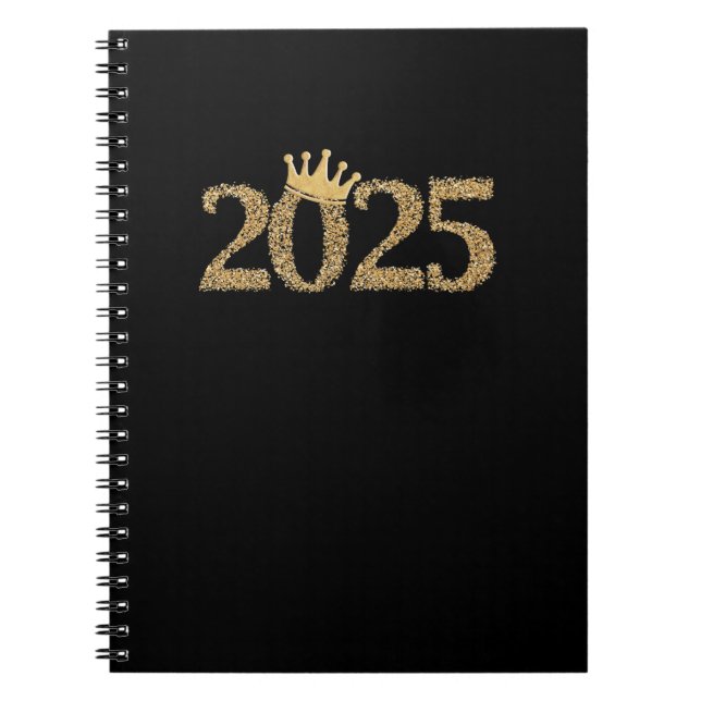 2025 Gott nytt år Anteckningsbok (Framsidan)