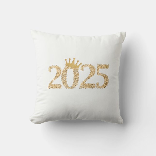 2025 Gott nytt år Kudde (Framsida)