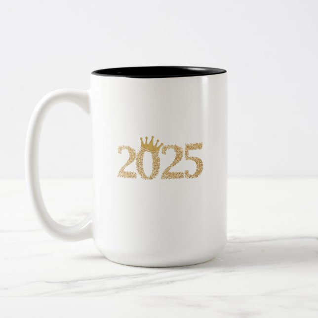 2025 Gott nytt år Två-Tonad Mugg (Vänster)