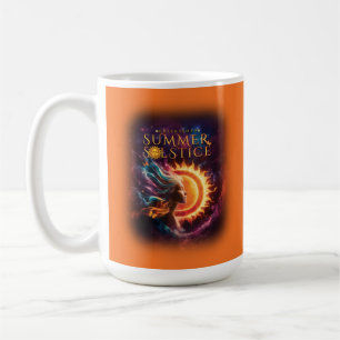 2025 Greensboro Summer Solstice Festival Orange Kaffemugg