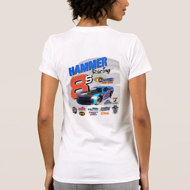 2025 Hammer Tävla Kvinnors T-Shirt (Baksida)