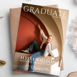 2025 High School Student Magazine Cover Photo Meddelande