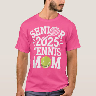 2025 Högre stenior Tennis Mamma Team Parent Gradua T Shirt