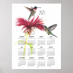 2025 Hummingbird par Poster