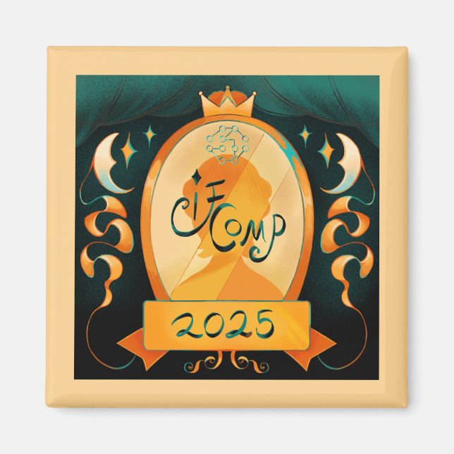 2025 IFComp Magnet (Framsidan)