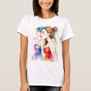 2025 Internationell Kvinnodagen den 8 mars T Shirt