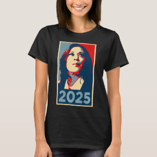 2025 Invigningen Kamala Harris Obama Poster 47 T Shirt