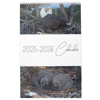 2025 Jackie & Shadow - Big Bear Eagles Calendar 2 Kalender