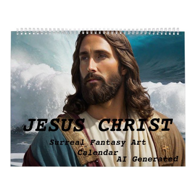 2025 JESUS Surreal Fantasy Art Kalender (Omslag)