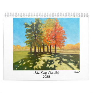 2025 John Suess Fine Art Wall Calendar Kalender