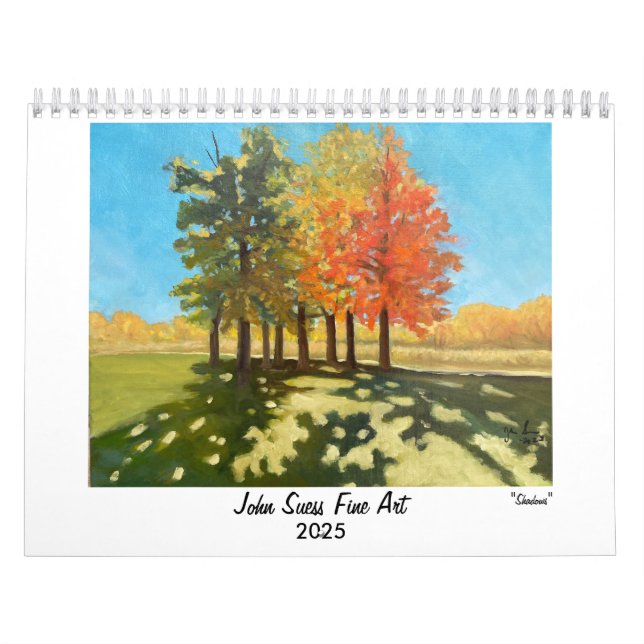 2025 John Suess Fine Art Wall Calendar Kalender (Omslag)