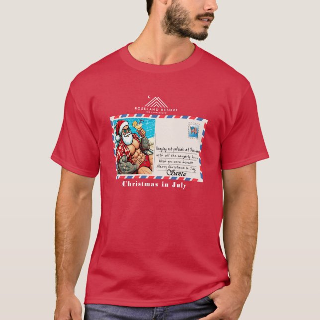 2025 Julfirande Jul-T-Shirt T Shirt (Framsida)