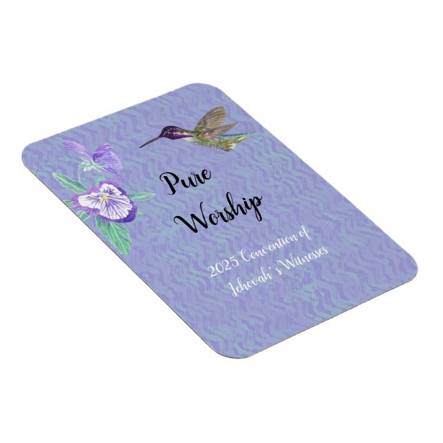 2025 JW convention customize Magnet (Högersidan)