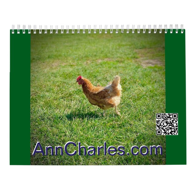 2025 Kalender för Ann Charles wall (Baksida)