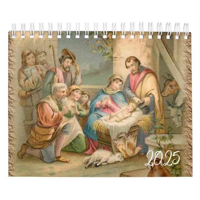 2025 Kalender Jesus Kristus Katolsk  (Omslag)