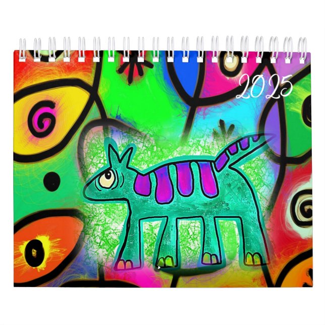 2025 Kalender Katt Kitten Whimsical (Omslag)