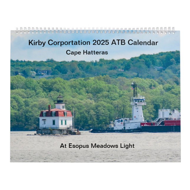 2025 Kalender Kirby ATB Tugs på Hudsonfloden (Omslag)