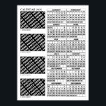 2025 Kalender Lägg till 4 foton Poster 24 x 32 tum<br><div class="desc">De här anpassningsbarna poster att det är enkelt att ge dina vänner och din familj en minnesvärd gåva med din digitala bilder-höger från kameran. Anpassa den här poster genom att infoga 4 bilder och fylla i bildtexten Design med Poramit</div>