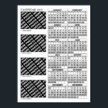 2025 Kalender Lägg till 4 foton Poster 24 x 32 tum<br><div class="desc">De här anpassningsbarna poster att det är enkelt att ge dina vänner och din familj en minnesvärd gåva med din digitala bilder-höger från kameran. Anpassa den här poster genom att infoga 4 bilder och fylla i bildtexten Design med Poramit</div>