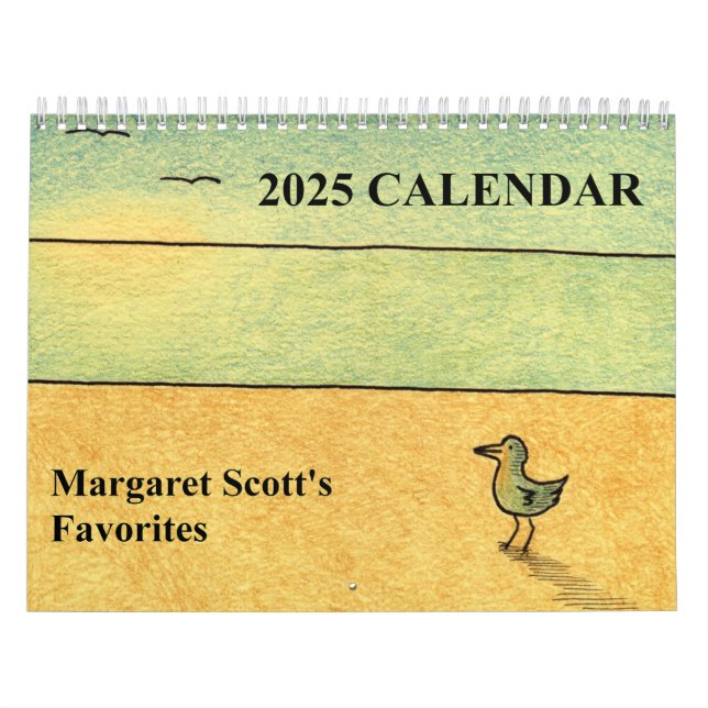 2025-kalender med originalbild. kalender (Omslag)