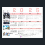 2025 - Kalender - Nyårsfirande - fotopul Poster<br><div class="desc">2025 Kalender Fotojul Nyårsfirman Poster . Perfekt för att skicka den till kollegor, medarbetare eller företagsklienter.elegantens julanteckningskort innehåller GOD JUL och GOTT NYTT ÅR i ett söt-teckensnitt tillsammans med logotypen för företaget Namn och företaget. Anpassa den genom att ändra namn i företaget, logotypen och ersätta bilderna. Kolla in de andra...</div>