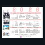 2025 - Kalender - Nyårsfirande - fotopul Poster<br><div class="desc">2025 Kalender Fotojul Nyårsfirman Poster . Perfekt för att skicka den till kollegor, medarbetare eller företagsklienter.elegantens julanteckningskort innehåller GOD JUL och GOTT NYTT ÅR i ett söt-teckensnitt tillsammans med logotypen för företaget Namn och företaget. Anpassa den genom att ändra namn i företaget, logotypen och ersätta bilderna. Kolla in de andra...</div>