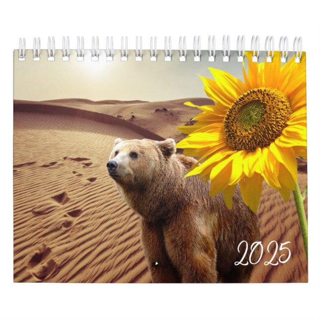 2025 - Kalender - Solrosbjörn (Omslag)