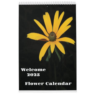 2025 Kalenderblomma och natt Kalender