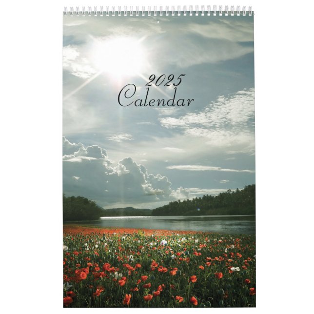 2025 Kalenderblommor 2 Kalender (Omslag)