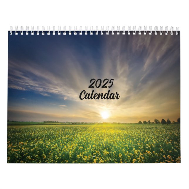 2025 Kalenderblommor 2 Kalender (Omslag)