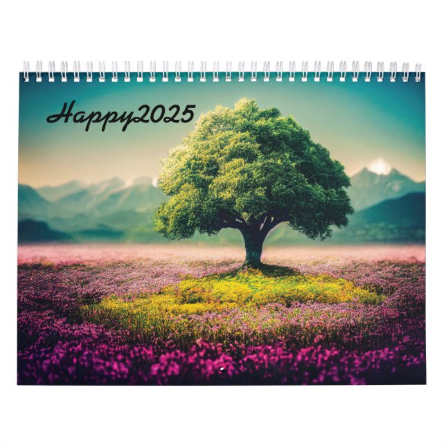 2025 Kalenderblommor 3 Kalender (Omslag)