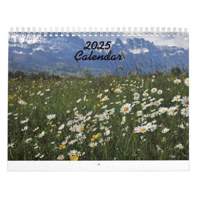 2025 - Kalenderblommor inlämnade Kalender (Omslag)