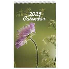 2025 - Kalenderblommor inlämnade Kalender