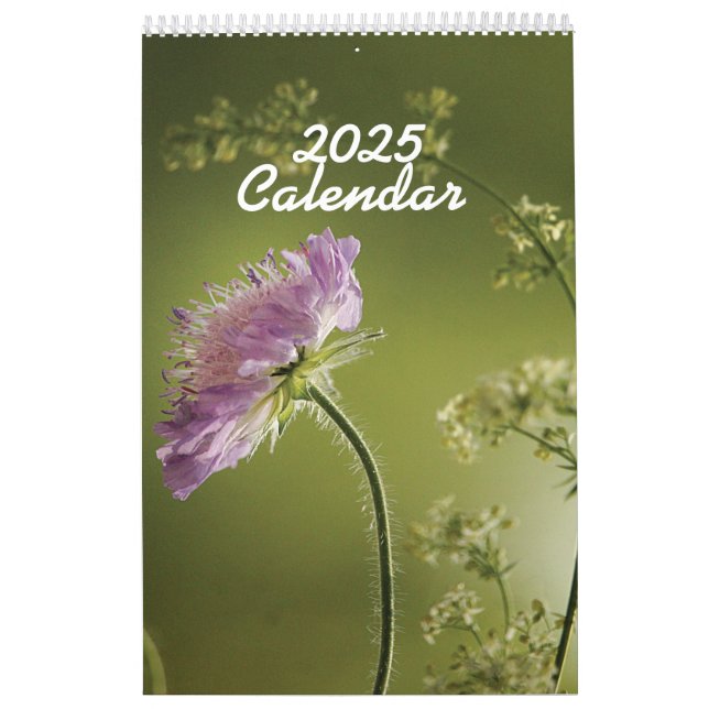 2025 - Kalenderblommor inlämnade Kalender (Omslag)