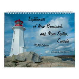 2025 Kanadas fyrar i kalendern Kalender