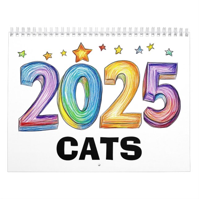 2025 Katt Kalender (Omslag)