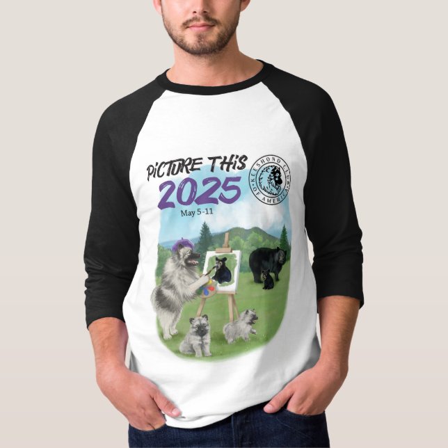 2025 KCA National Baseball Stil Shirt T (Framsida)