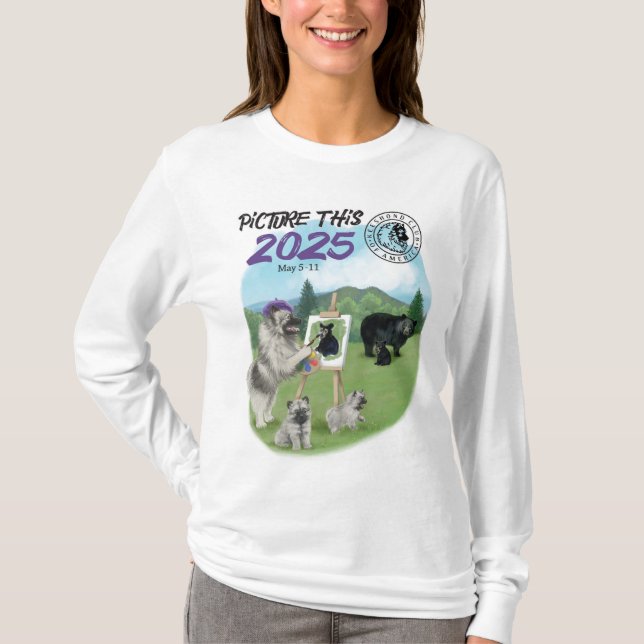 2025 KCA National Women's Långärmad T-Shirt (Framsida)