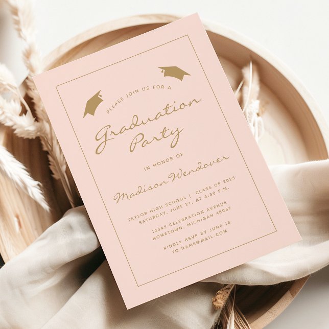 2025 Klassisk Studentfest vid  Guld Gräns Inbjudningar (Skapare uppladdad)