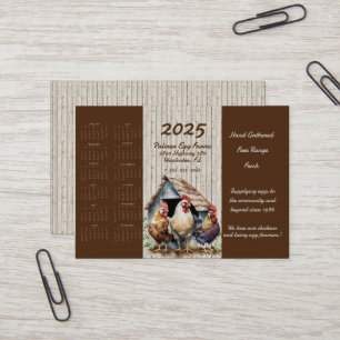 2025 Kycklingproducenter Visitkort
