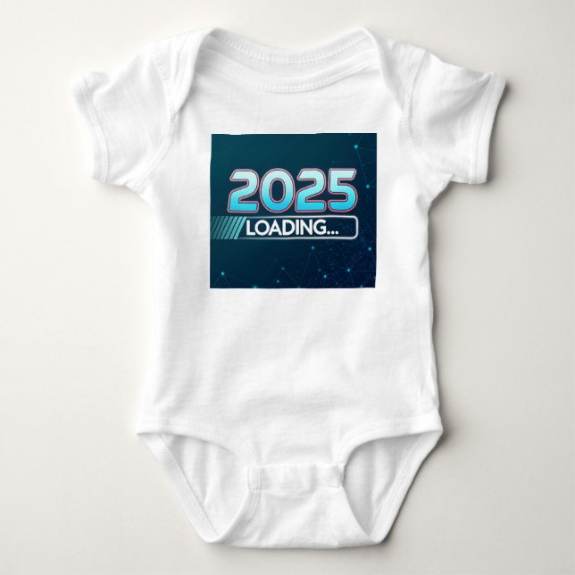 2025 Lastar Baby Bodysuit. T Shirt (Framsida)